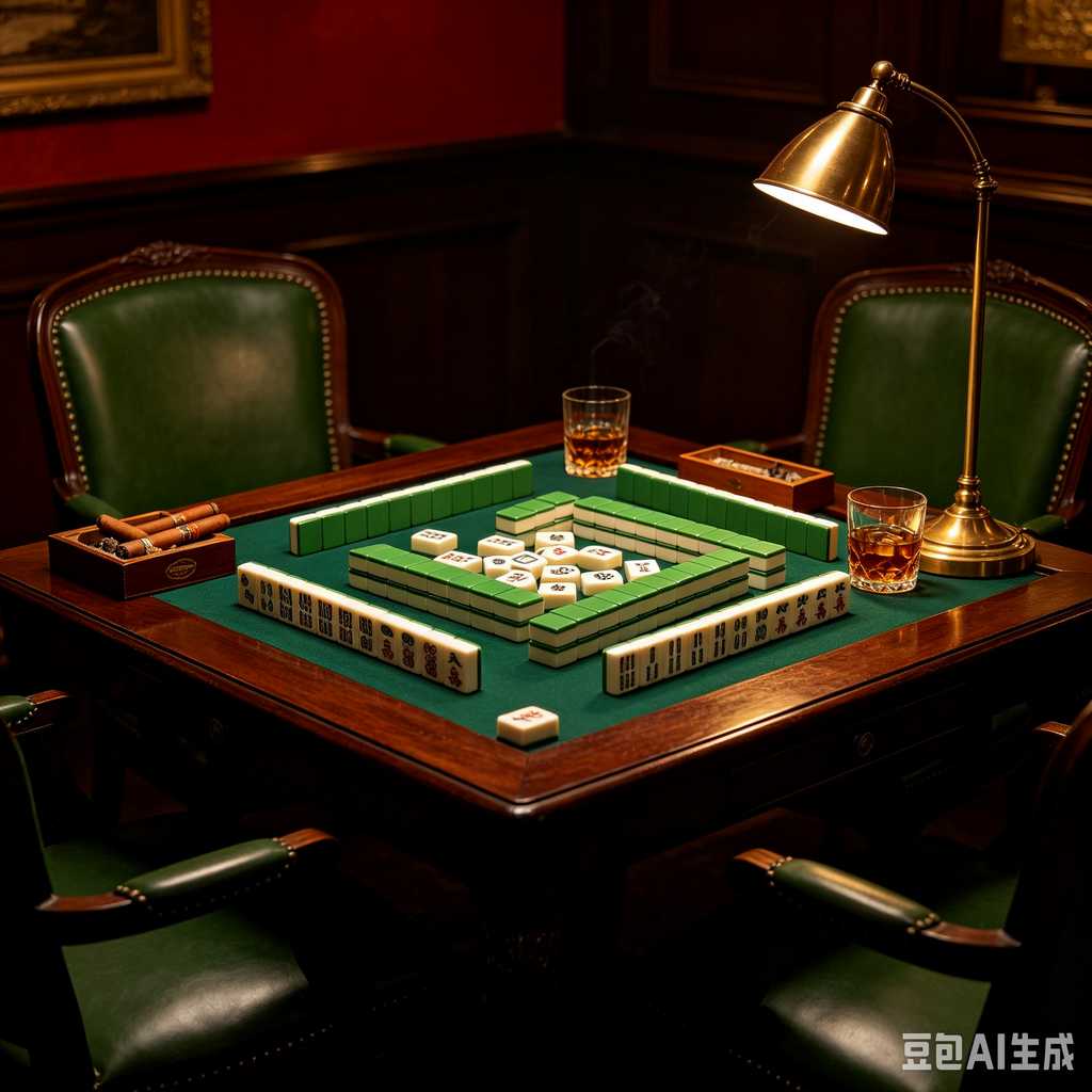 sandalwood mahjong set