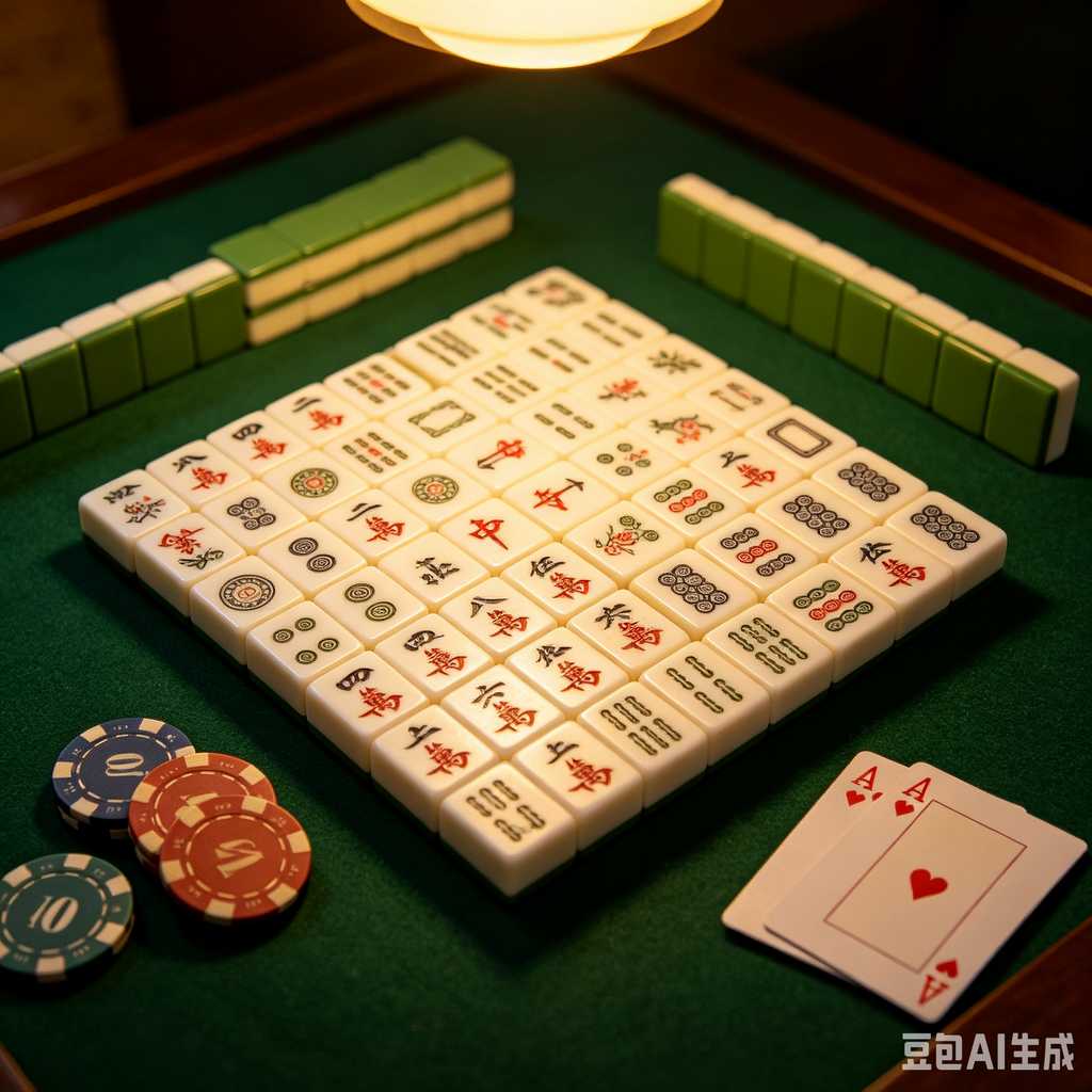 chinese mahjong accessory set